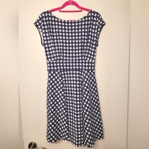 Kate Spade gingham dress, size Medium